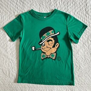Boston Celtics Lucky Logo Youth T-Shirt Tee Graphic Green Kids 10-12